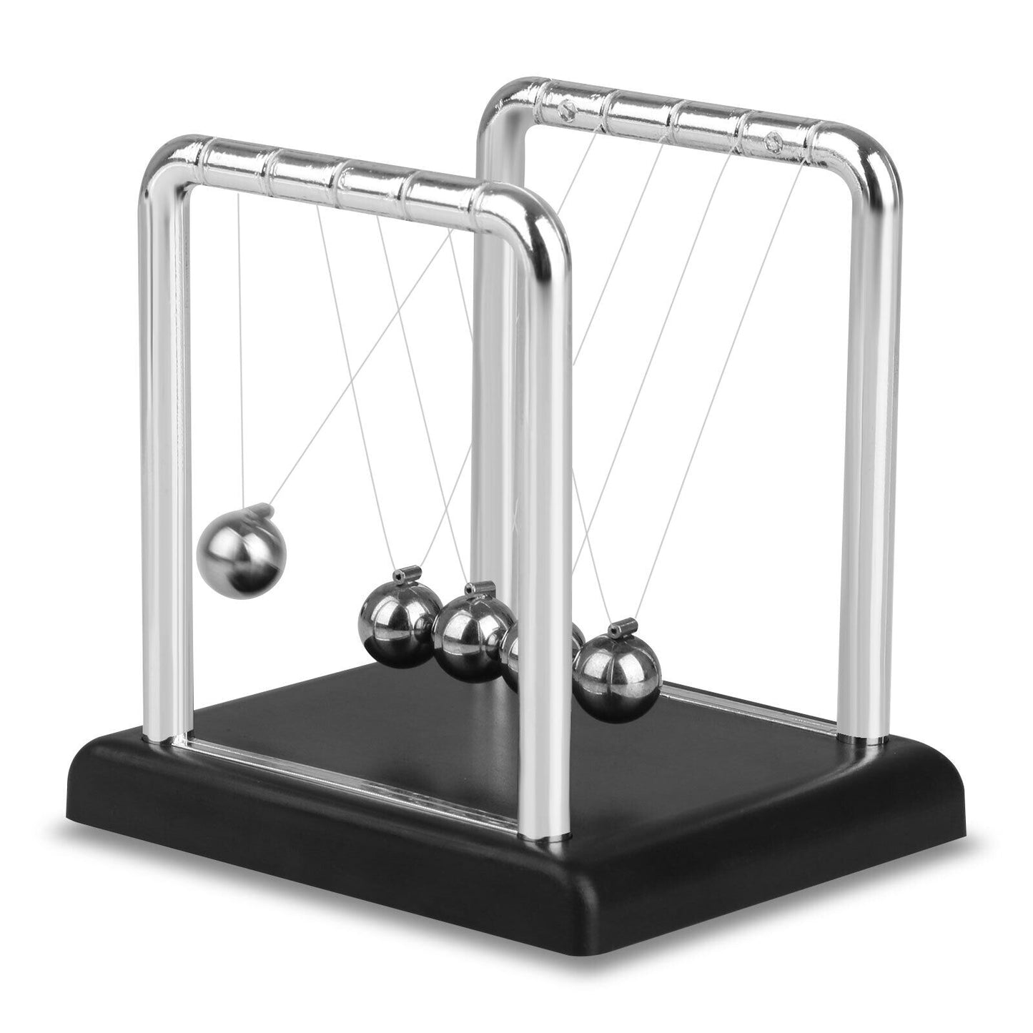Newton's Cradle Balance Metal Ball Teaching Supplies Physics Science Pendulum Desktop Toys Stress Relief Gifts Home Decoration