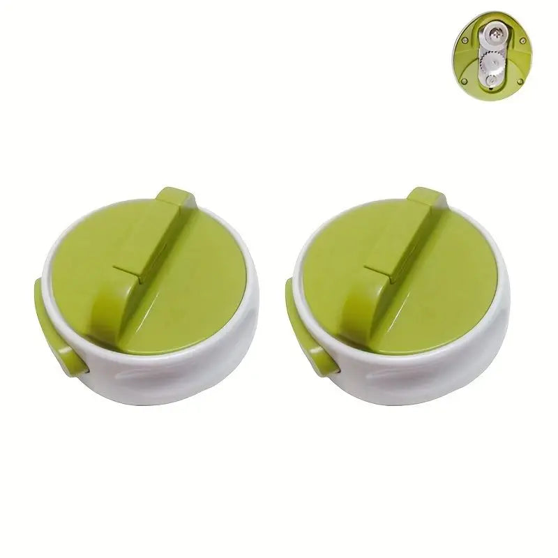 Stainless Steel Can Opener - Ergonomic Handheld Manual Opener, Smooth Cutting for Kitchen, Camping & Emergency Use