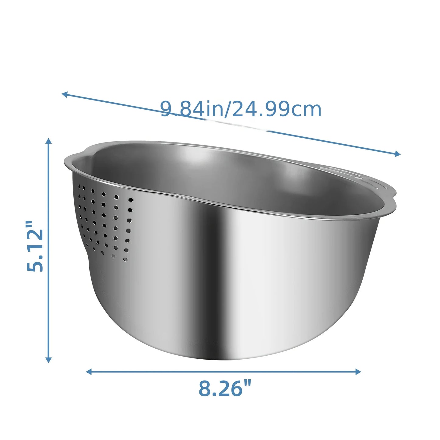 Stainless steel rice washing bowl, multi-function filter and kitchen filter for washing rice, vegetables and fruits