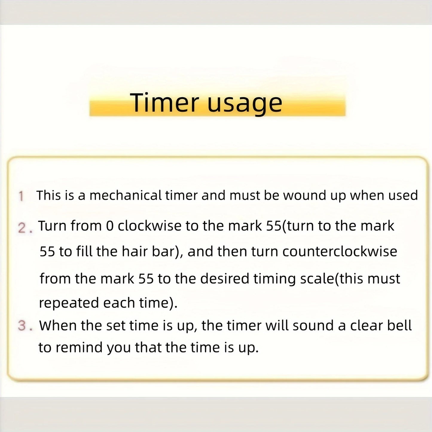 Mechanical Kitchen Timer Cute Strawberry Countdown Timer 60 Minute Cooking Timer Reminder for Home