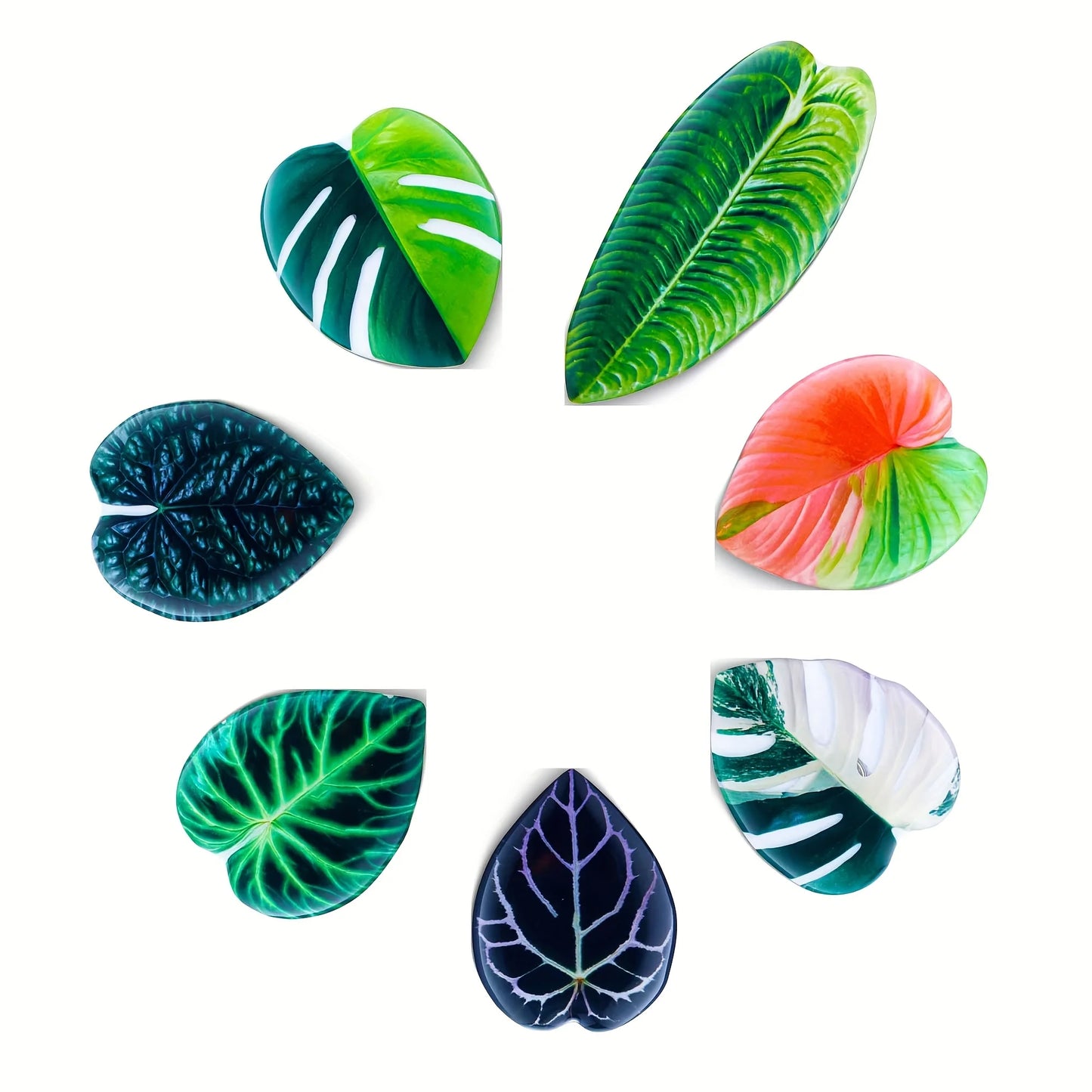 Refrigerator Magnet - Tropical Leaf Design Kitchen Decoration - Natural Inspired Home Decor
