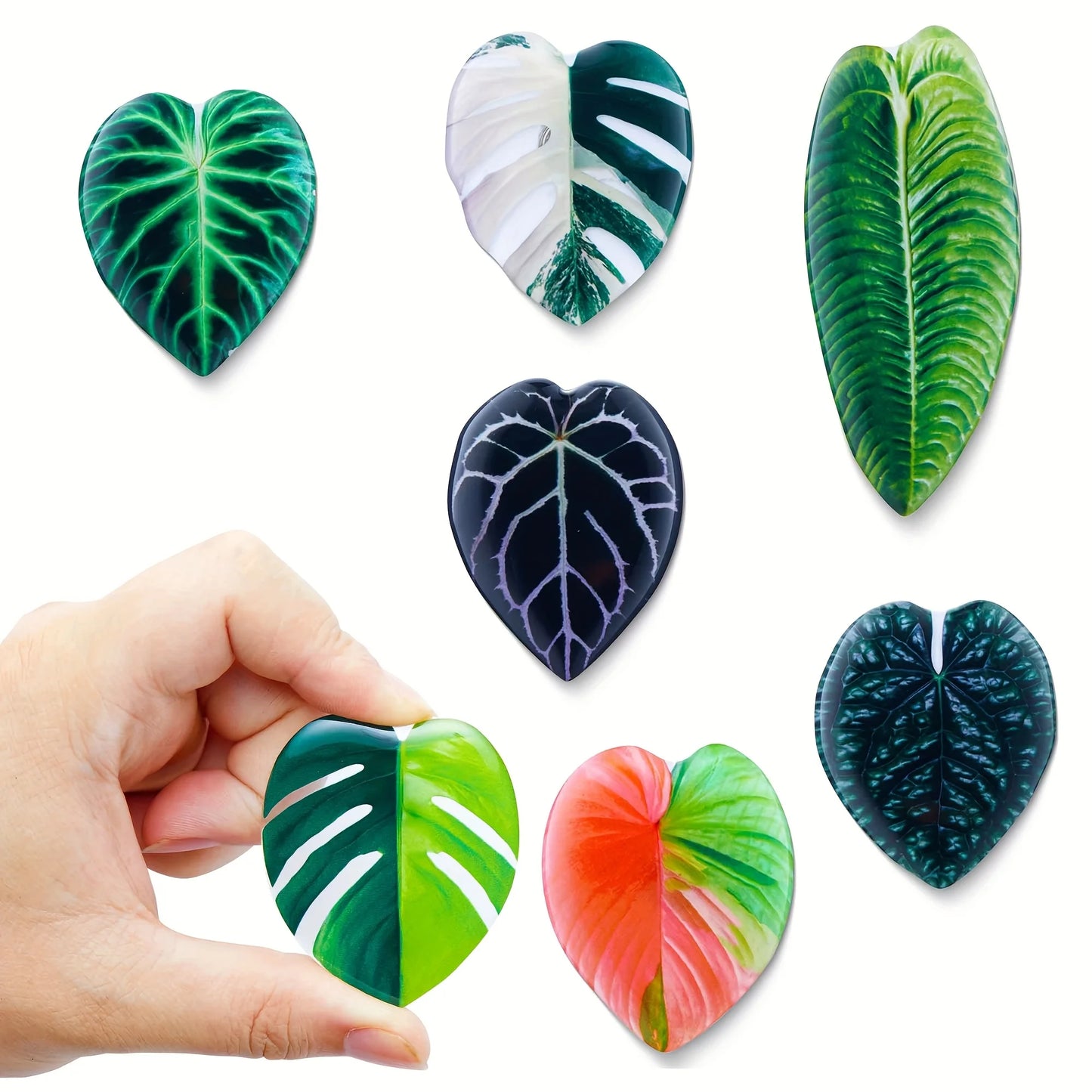 Refrigerator Magnet - Tropical Leaf Design Kitchen Decoration - Natural Inspired Home Decor