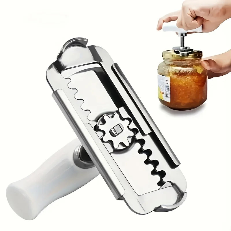 1pc Bottle Opener Stainless Steel Can Opener, Energy Saving Cap Can Opener, Can Opener, Kitchen Can Opener, Hotel Kitchen
