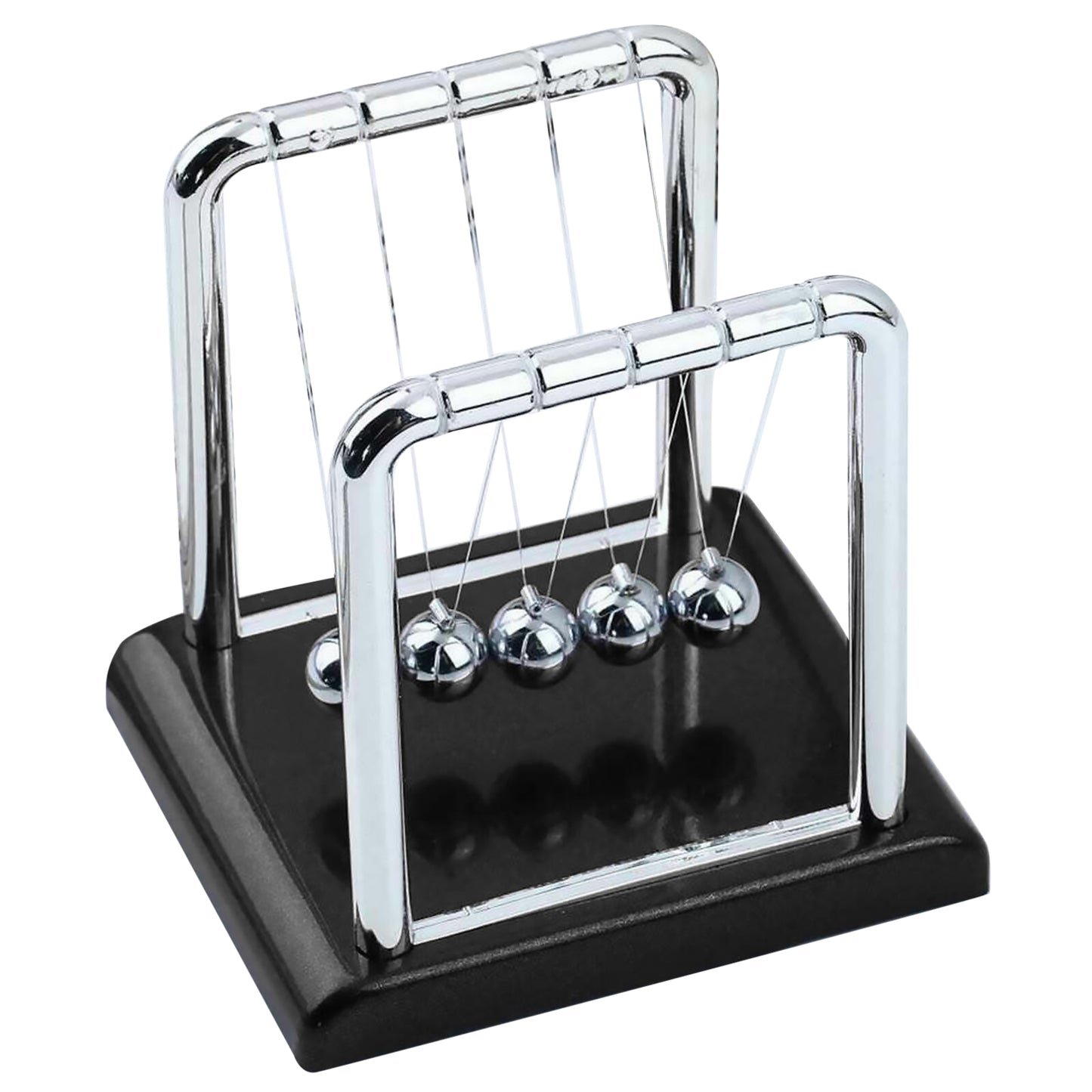 Newton's Cradle Balance Metal Ball Teaching Supplies Physics Science Pendulum Desktop Toys Stress Relief Gifts Home Decoration