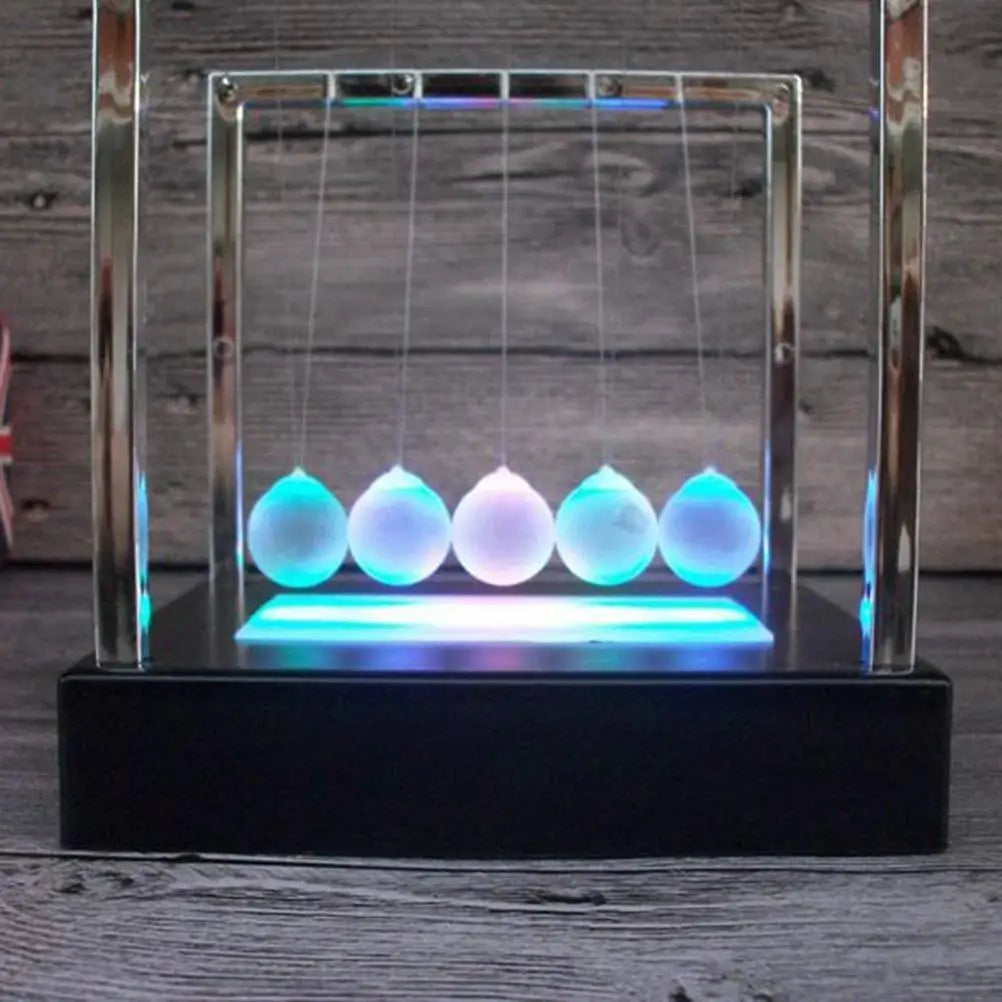 Newtons LED Light Up Newtons Science Kids Toys Balance Balls Desk Toys Home and Decor Newtons