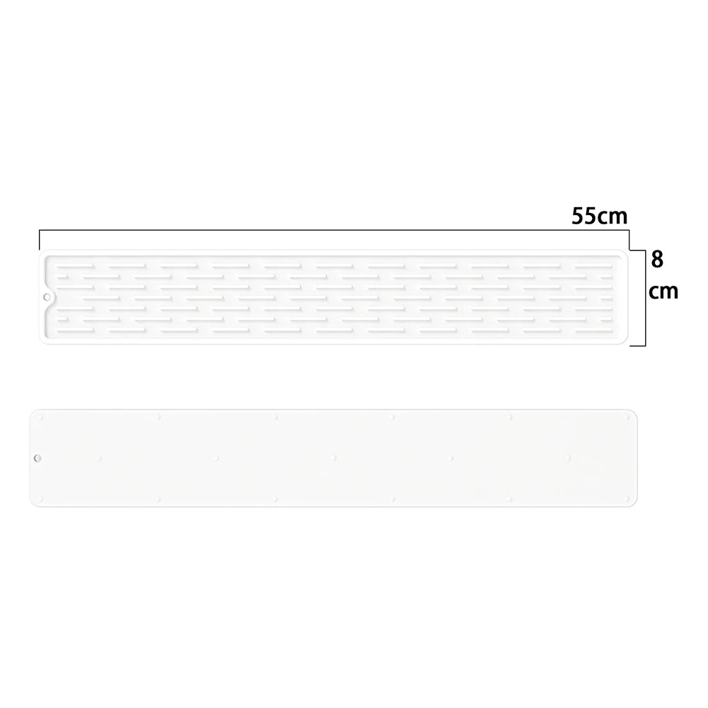 1pcHome Gadgets Silicone Faucet Mat Waterproof Cleaning Faucet Splash Catcher Mats Heat-insulation for Home Bathroon Accessories
