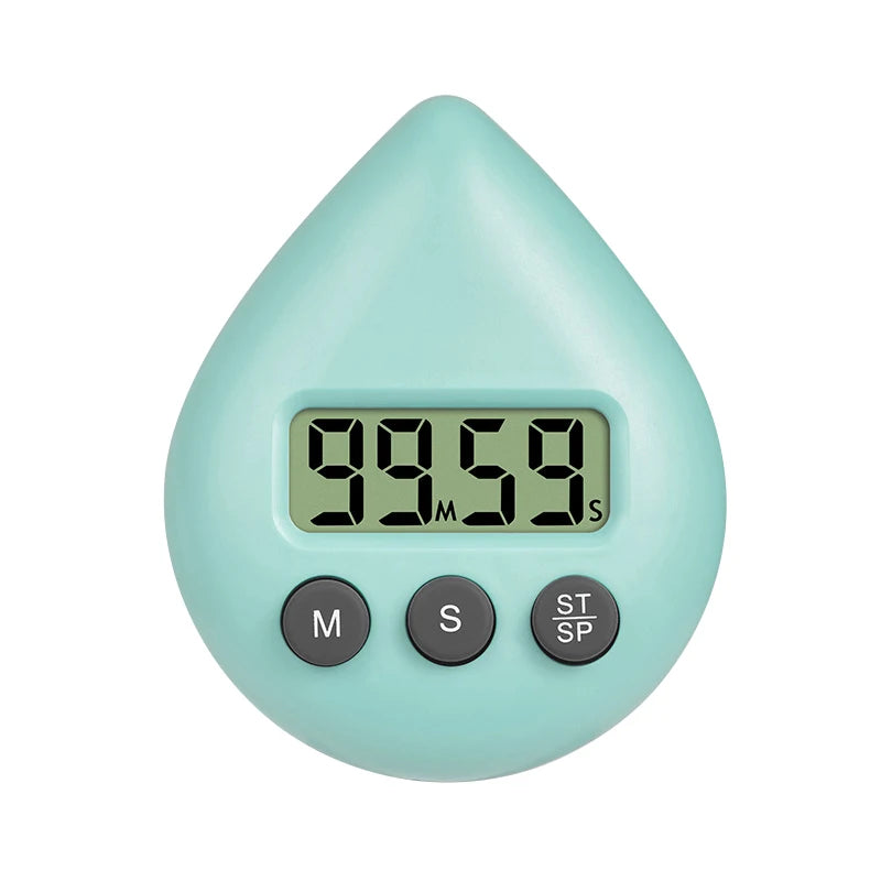 Digital Timer Waterproof Shower Timer Magnetic Backing Kitchen Timer Bathroom Timer Shower Clock for Kitchen Bathroom