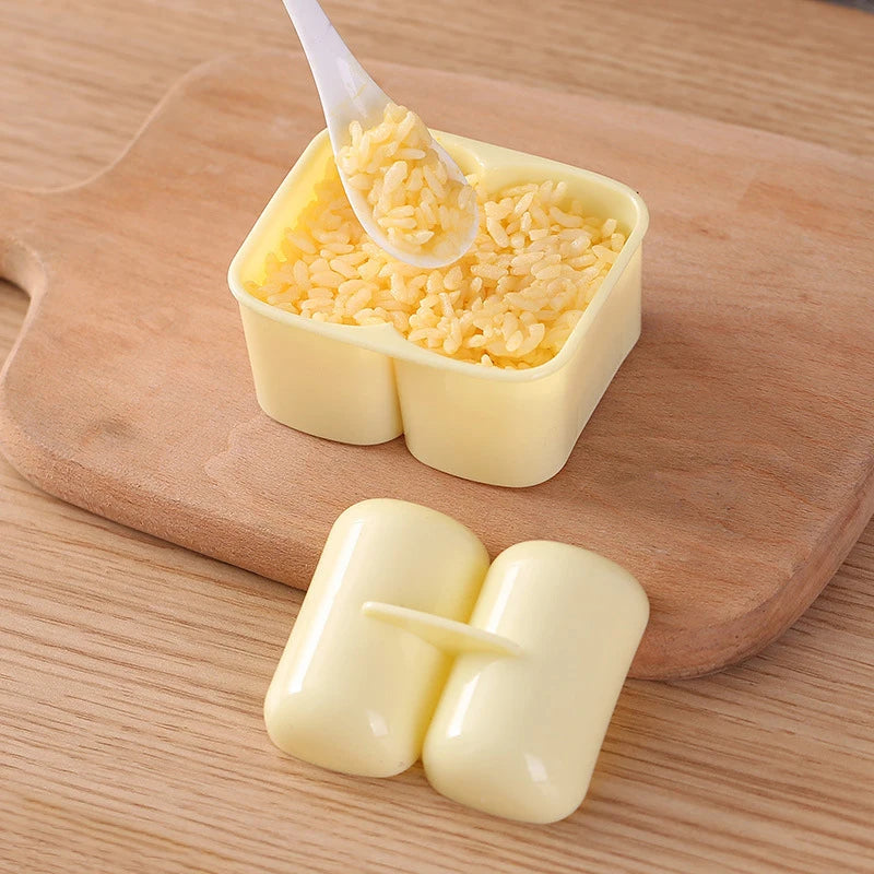 1 Set Kitchen Bento Onigiri Rice Ball Kits DIY Sushi Mold Maker New Food Press Non Stick Cylindrical Sushi Kit Tools
