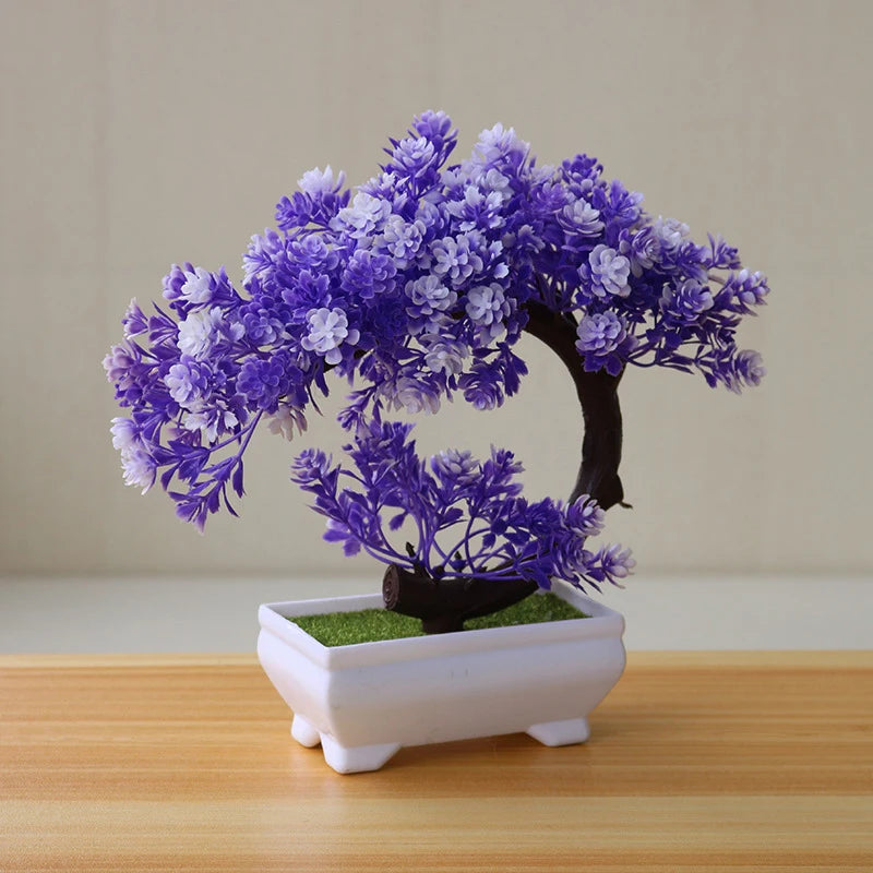 Simulation Fake Potted Bonsai Tree Artificial Plant DeskOrnament ArtificialPlant