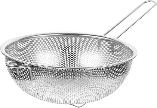 Stainless Steel Filter Basket Fine Mesh Strainer for Kitchen Fruit Vegetable Rice Wash Colander Basket