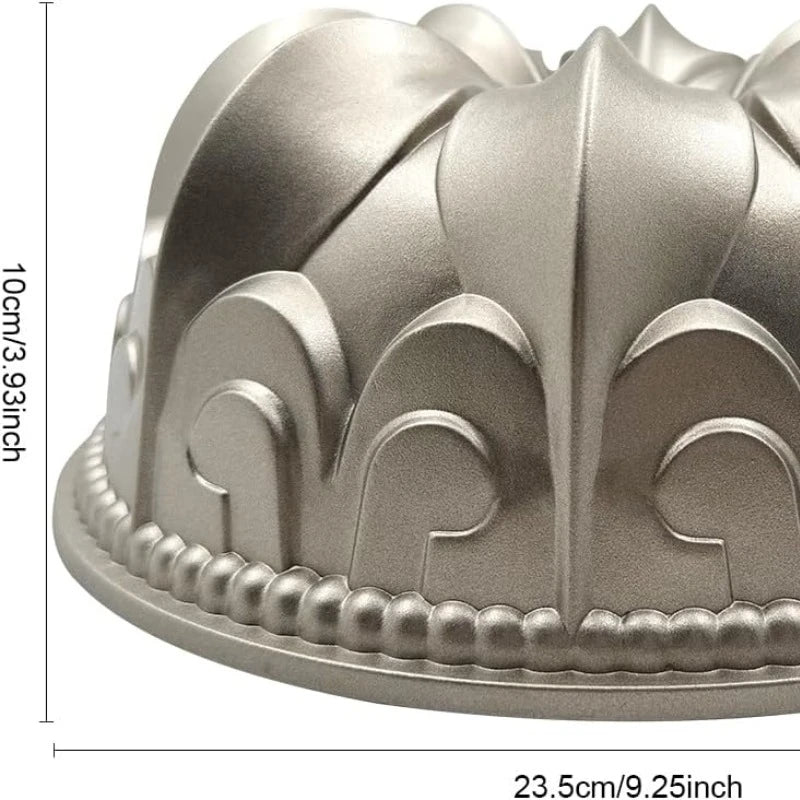 Charlotte Cake Mold Cake Pan Aluminium Kitchen Accessories Decoration Christmas Wedding Valentine’s 3D Charlotte Cake Pan