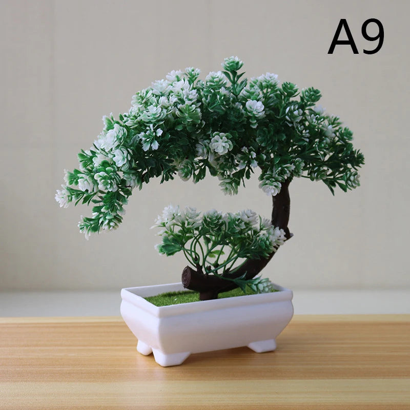 Simulation Fake Potted Bonsai Tree Artificial Plant DeskOrnament ArtificialPlant