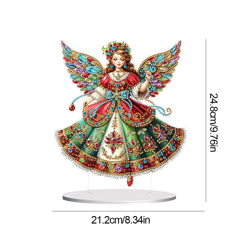 Special Shape Angel Girl Diamond Painting Tabletop Ornaments Kit Desktop Diamond Art Kits Diamond Painting Desktop Decorations