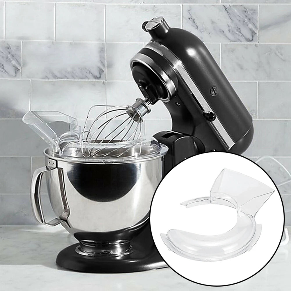 Pouring Shield Bowl Pouring Shield Tilt Head Parts Splash Guard Kitchen Aid Stand Mixers Anti-Splattering Kitchen Accessories