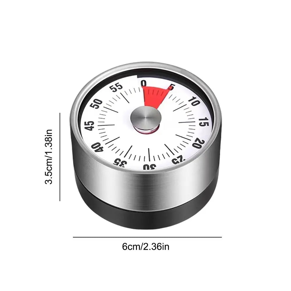60-Minute Kitchen Timer Magnetic Visual Timer Countdown Timer Time Management Timer for Teaching Meeting Cooking Working