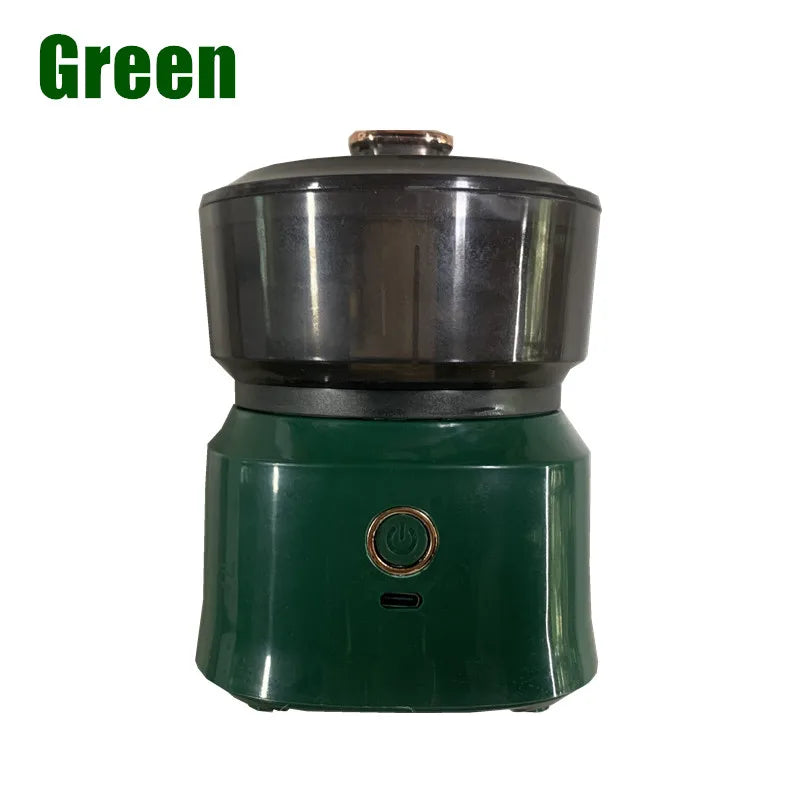 Kitchen Food Shredder Vegetable Meat Grinder 350ml Mini Wireless Electric Garlic Press Dual Purpose Garlic Puree Usb Charging
