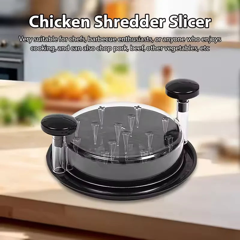 Kitchen Chicken Shredder Non-Slip Meat Grinders For Pork Beef Cooked Chicken Breasts Vegetable Kitchen Tool Handle Shredder