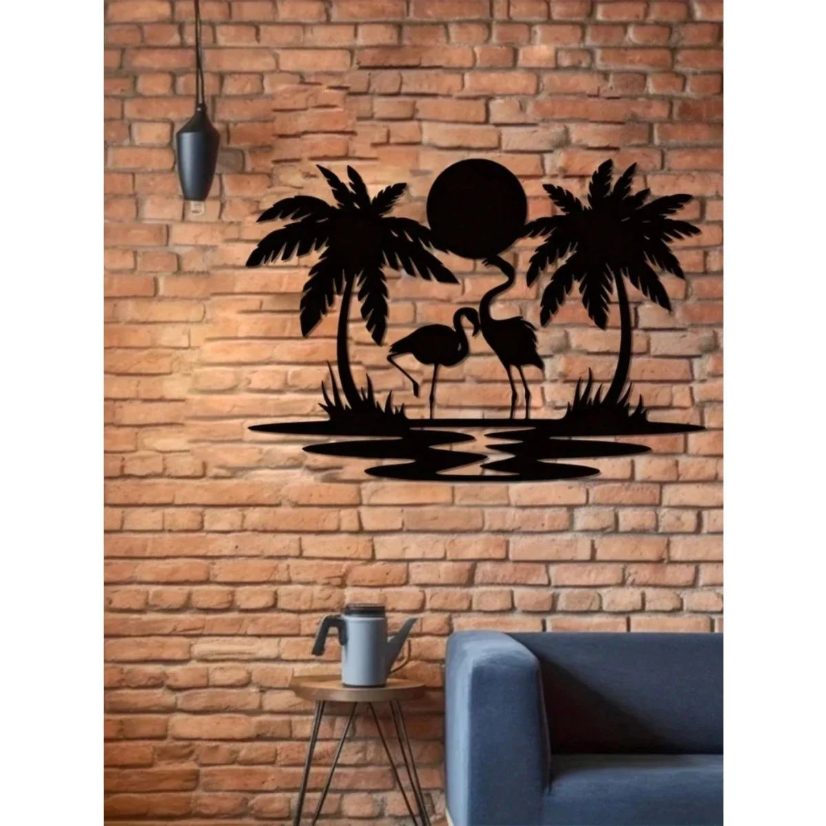 Swan Couple Wall Decoration (Wall Sculpture) | Gorgeous Ornament for Living Room/Door/Bedroom | Halloween & Christmas Gift