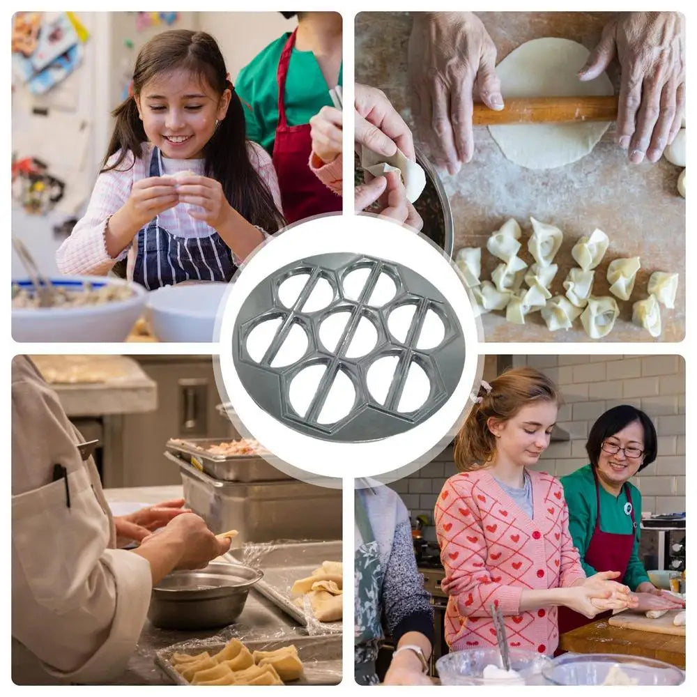 Pelmeni Mold Ravioli Maker Press Foe Dumplings Making Chinese Dumplings Maker Pastry Maker Mold Lightweight Metal Mold For Home