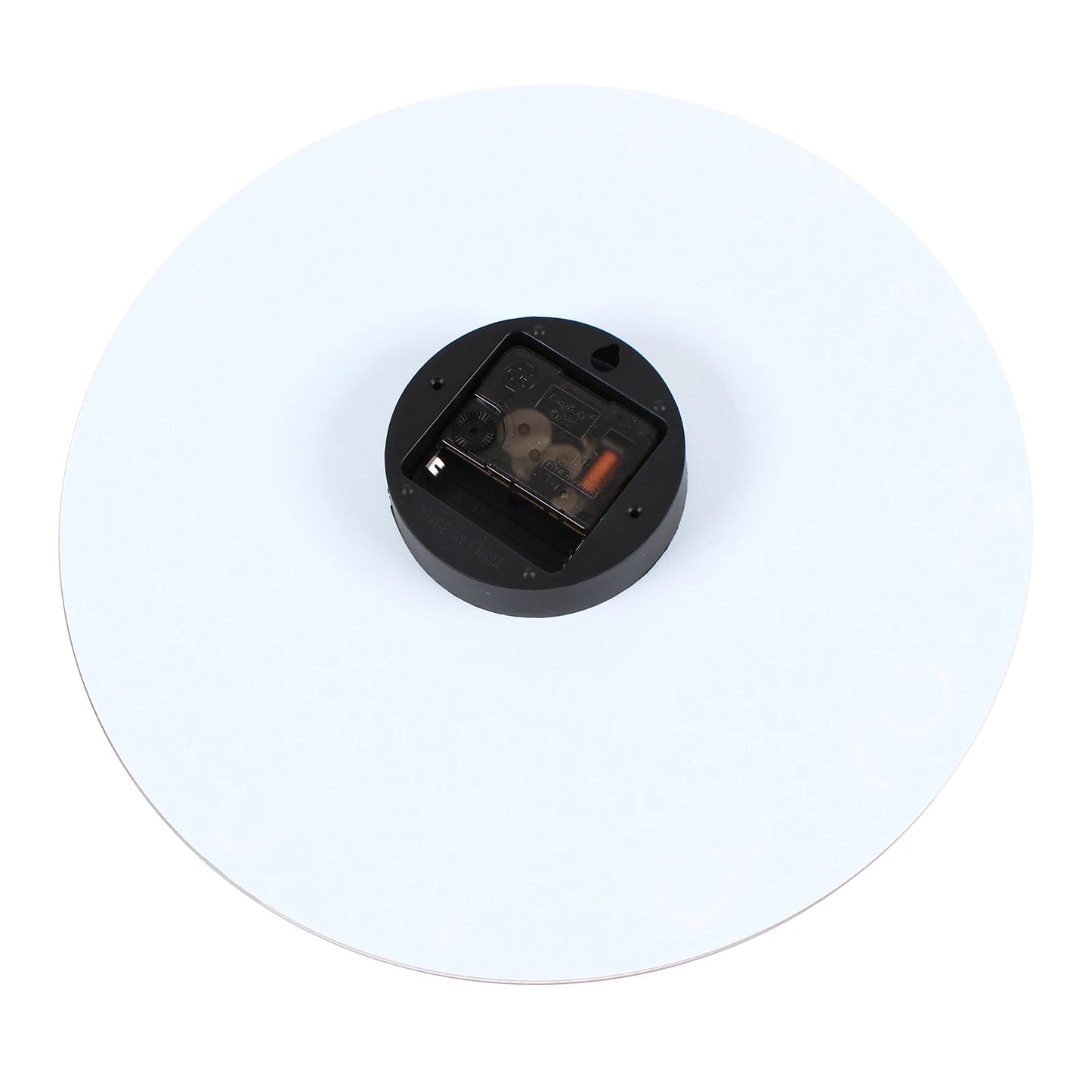 Wall Clock 11.81IN Diameter Silent Movement Starry Design Round Wall Mount for Living Room Bedroom Office Decoration