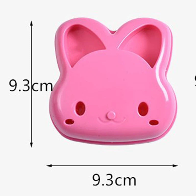 Cartoon Rabbit Shape Sandwich Mold Bread Cookie Cake Cutter Mold Cake Tools