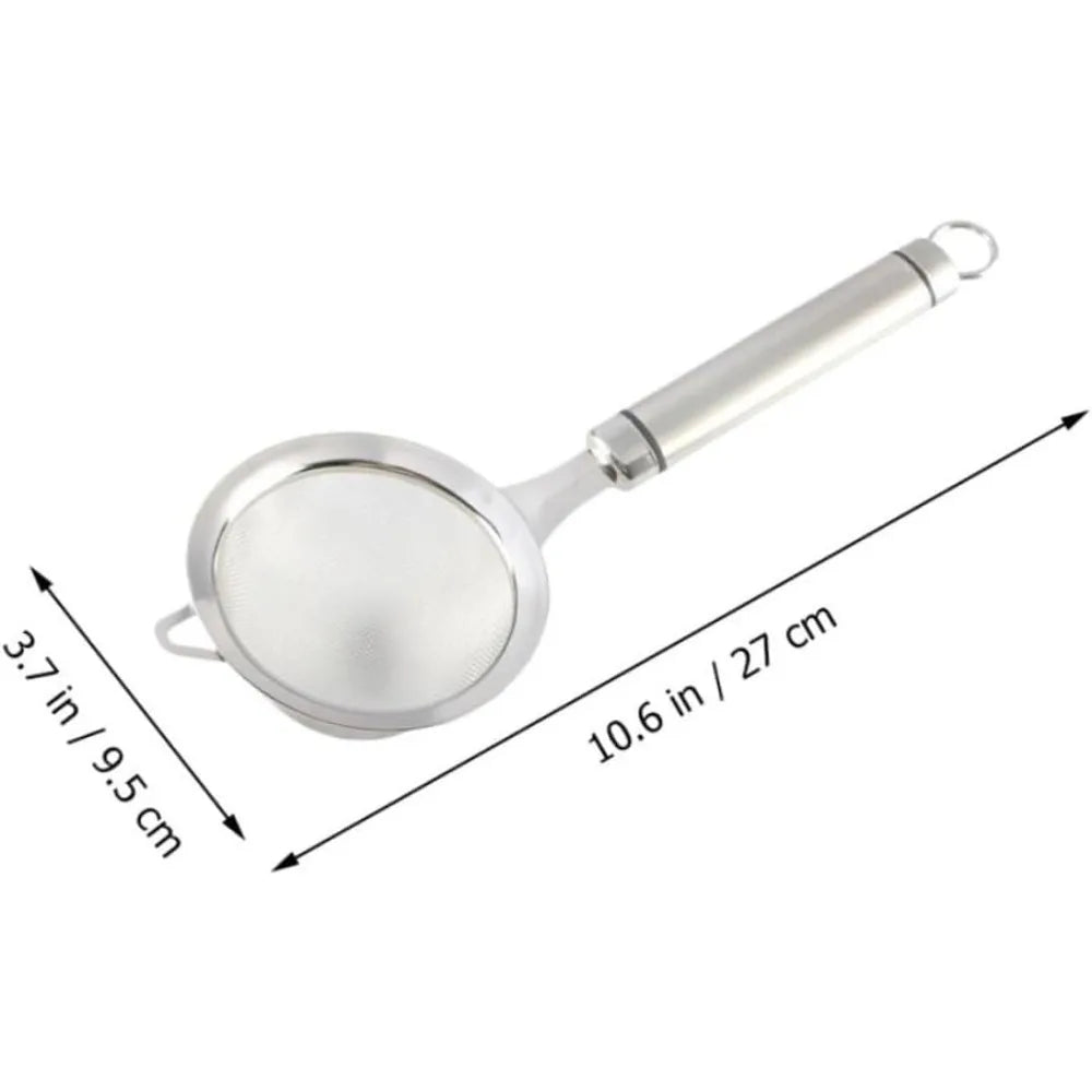 Stainless Steel Mesh Colander Strainer for Cooking Liquid Separation Dishwasher Kitchen Tool for Soy Milk Food Straining