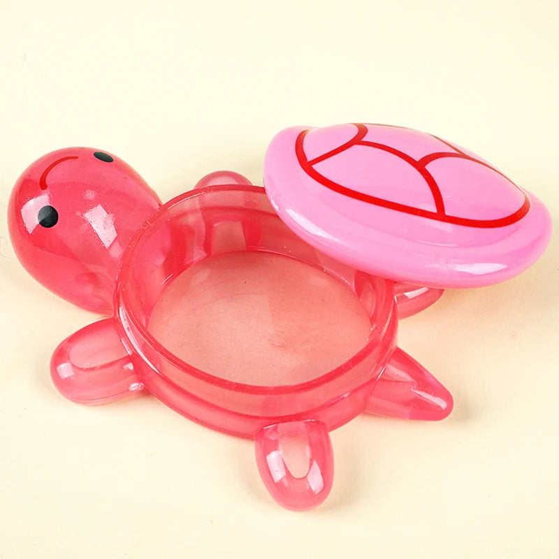 Cute Cartoon Luminous Turtle Storage Box Home Decor Resin Crafts Glowing Small Turtle Toy Storage Case Ornaments Decoration