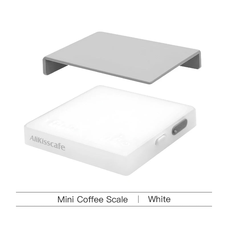 AliKisscafe Kitchen Coffee Scale Digital Scale With Timer Rechargeable Electronic Precision Espresso Accessory Barista Tool Gift