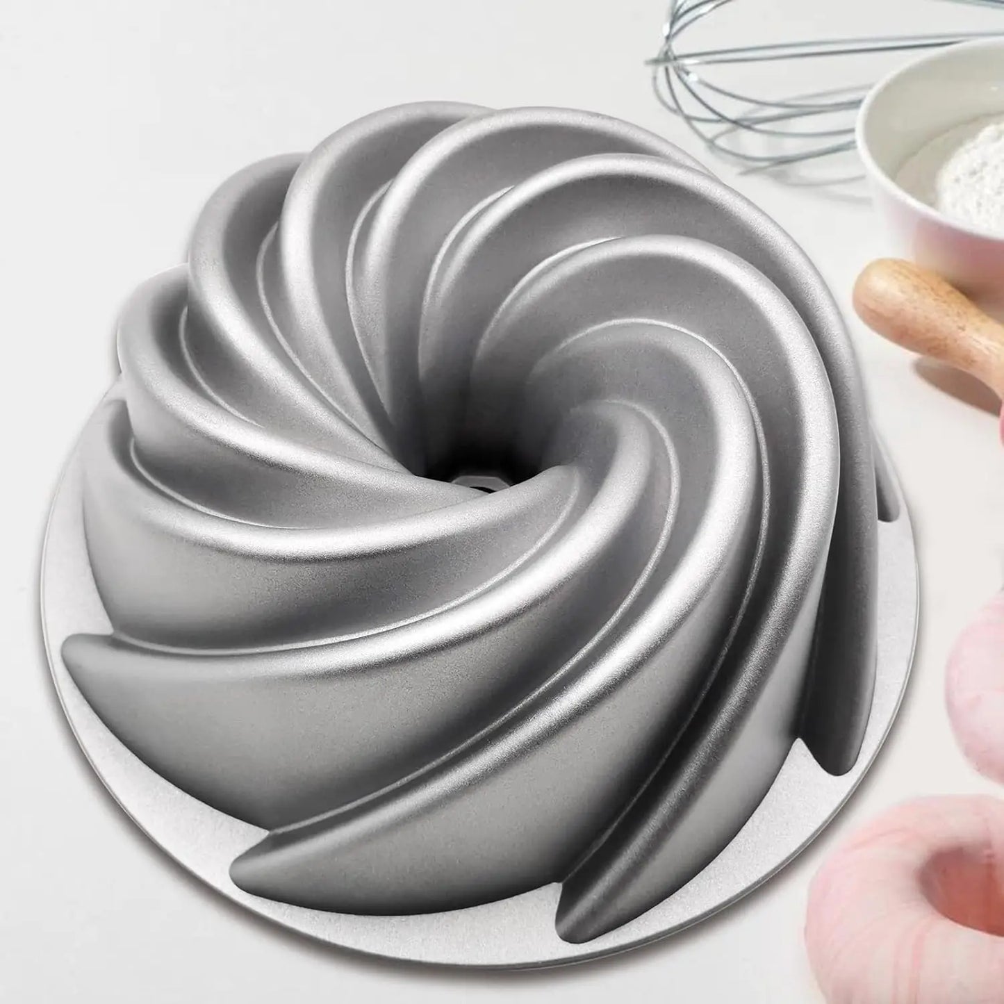Charlotte Cake Mold Cake Pan Aluminium Kitchen Accessories Decoration Christmas Wedding Valentine’s 3D Charlotte Cake Pan