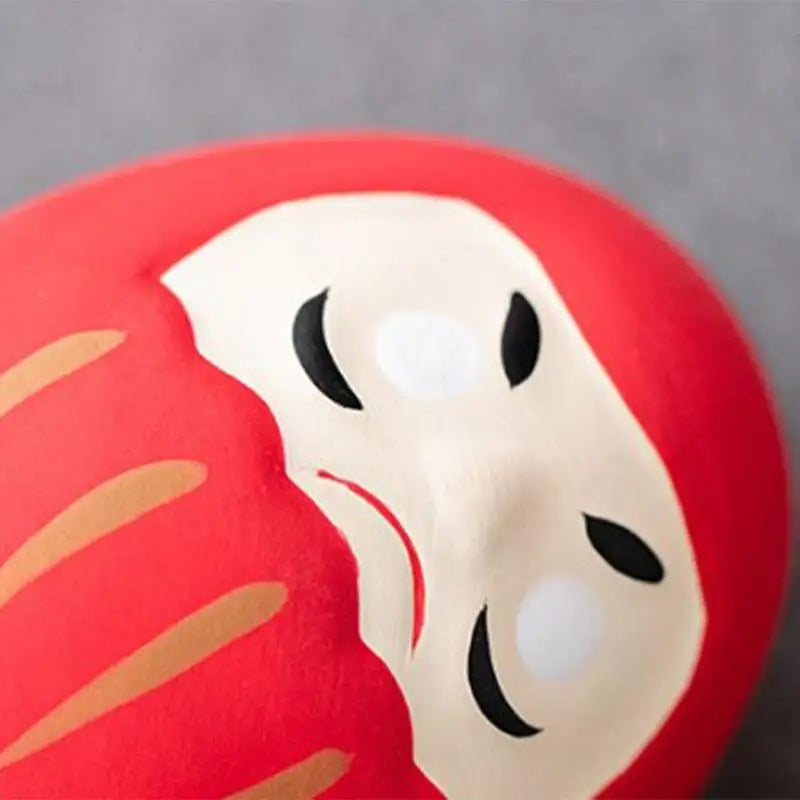Japanese Ceramic Daruma Statue Daruma Tumbler Crafts Lucky Fortune Ornament Landscape Daruma Doll Fengshui Home Decor Gift