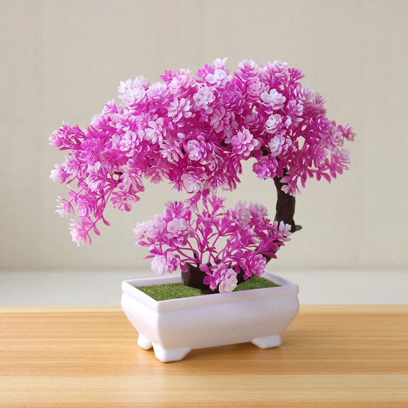 Simulation Fake Potted Bonsai Tree Artificial Plant DeskOrnament ArtificialPlant