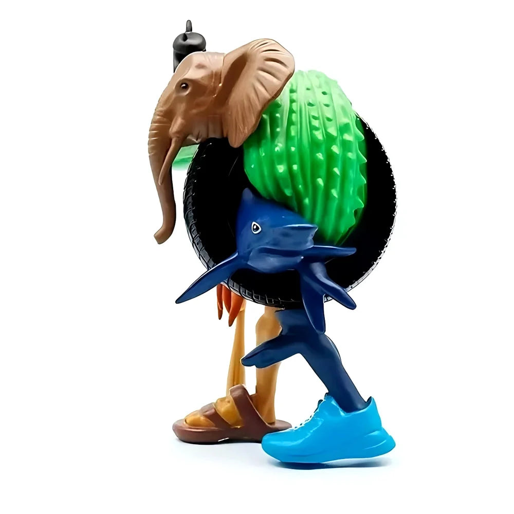 1pc Italian Brainrot Themed Character Statue Set - Fun, Creative and Collectible Holiday Ornament (Tungtungtung Sahur)