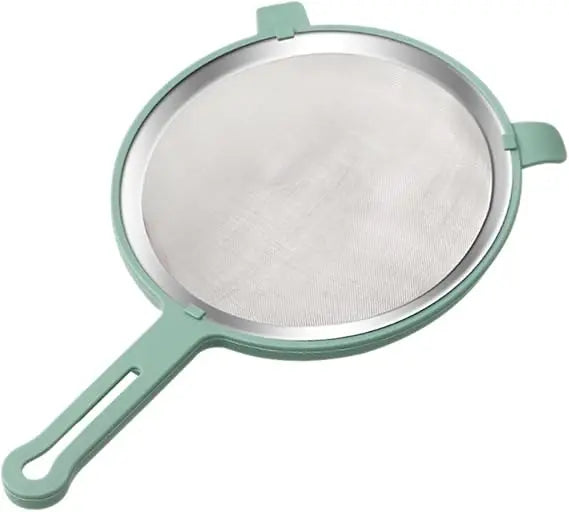 Strainer Spoon Reusable Household Colander with Burning Handle for Cooking Noodles Soybean Filtering and Easy Storage