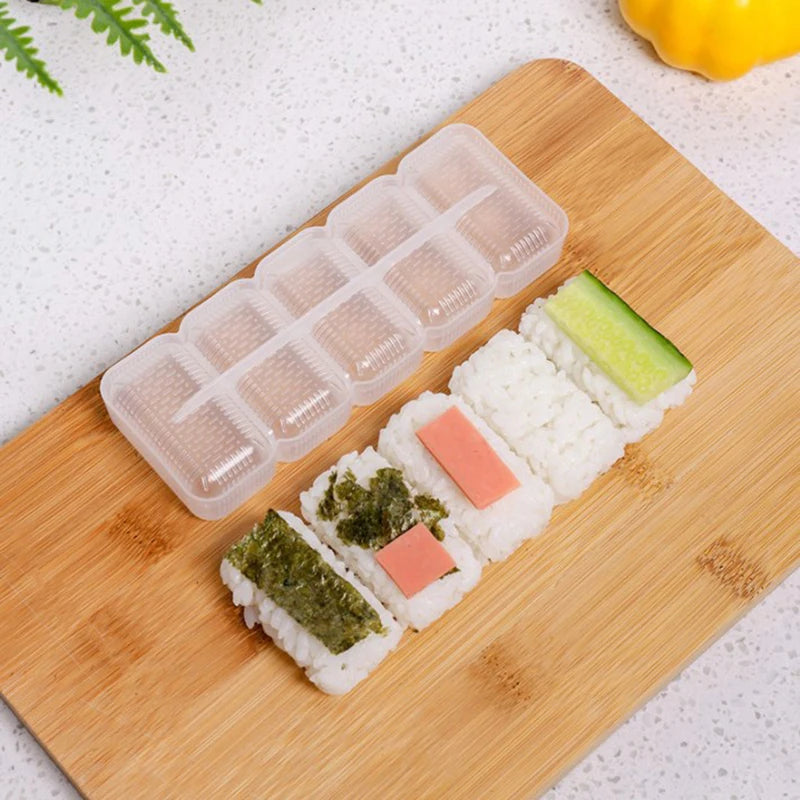 1Pc Kitchen Gadgets Onigiri Set For Sushi Rolls Sushi Mold Rice Ball Bento Press Maker Mold DIY Tools Kitchen Accessories