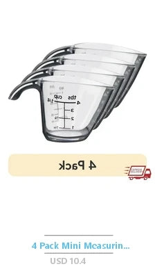 9-Piece Stackable Measuring Tools Set Cooking Baking Mixing Kitchen Utensils
