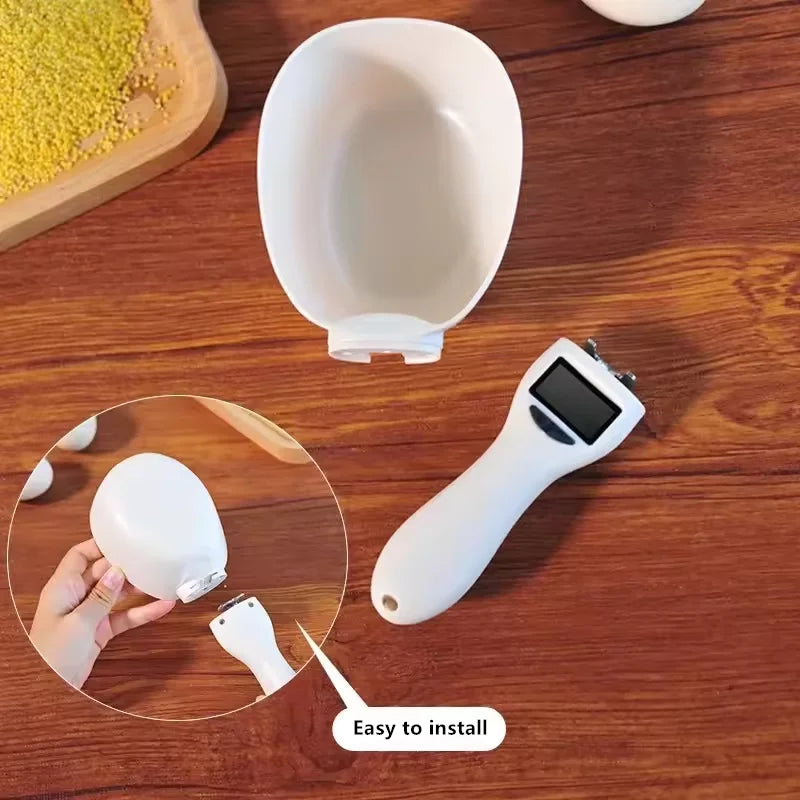 Kitchen Electronic Food Measuring Spoon Scale LCD Digital Electronic Spoon Scale For Pet Food Measuring Spoon Kitchen Tool