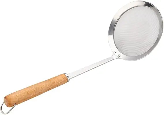 Stainless Steel Mesh Sieves Cooking Strainer Handle Fine Strainer for Tea Flour Juice Kitchen