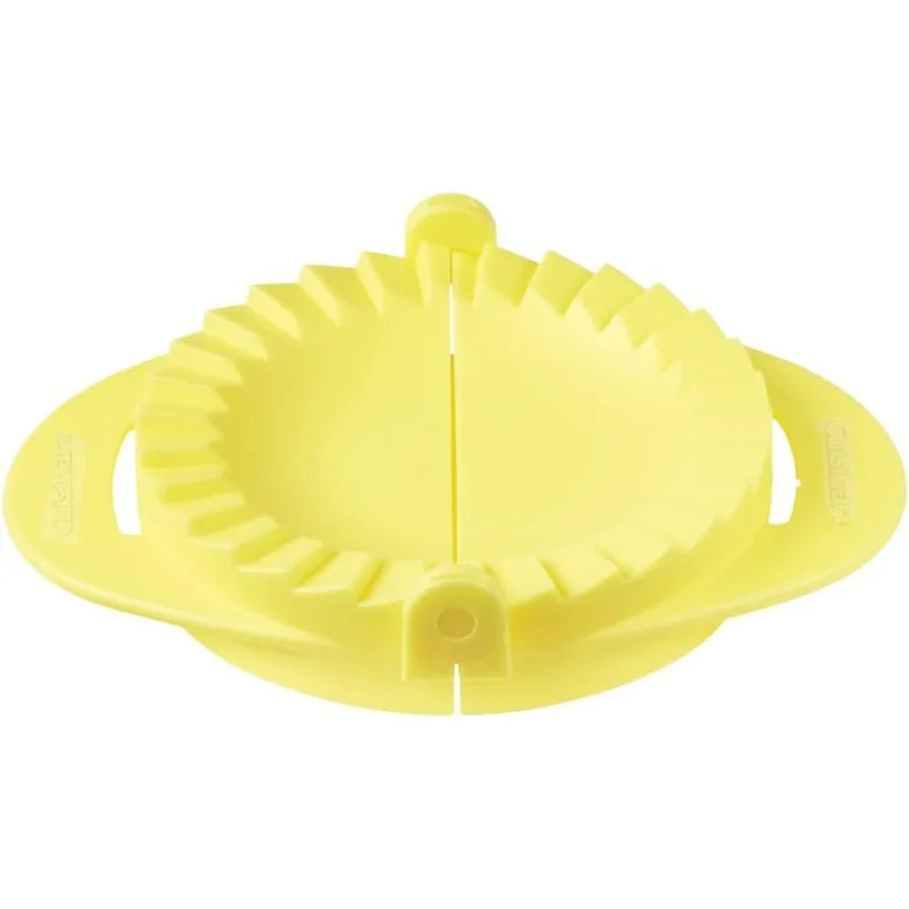 Dumpling Press Set of 2 Manual Kitchen Tool Perfect Dumplings Empanadas Mini Pies Pierogis Compact Storage Included Discs