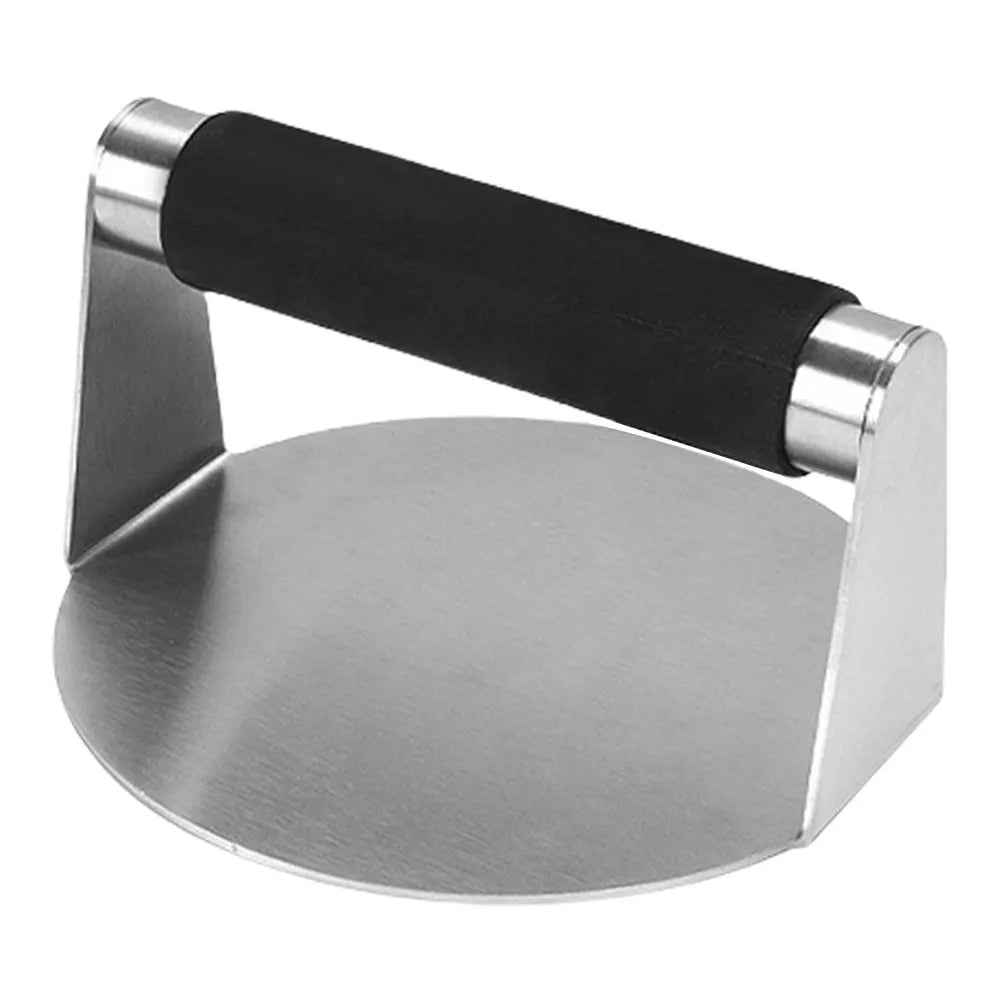 Stainless Steel 5.5 Inch Grill Press Smash Burger Press with Anti-Scald Handle Hamburger Smasher Tool for Smashburger Bacon Meat