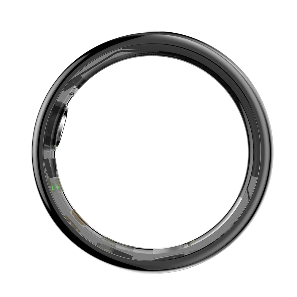 R02 Smart Ring Sleep Monitor 5.0 Bluetooth-Compatible Blood Oxygen Tracker IP68 & 5ATM Waterproof Wearable for Android for IOS