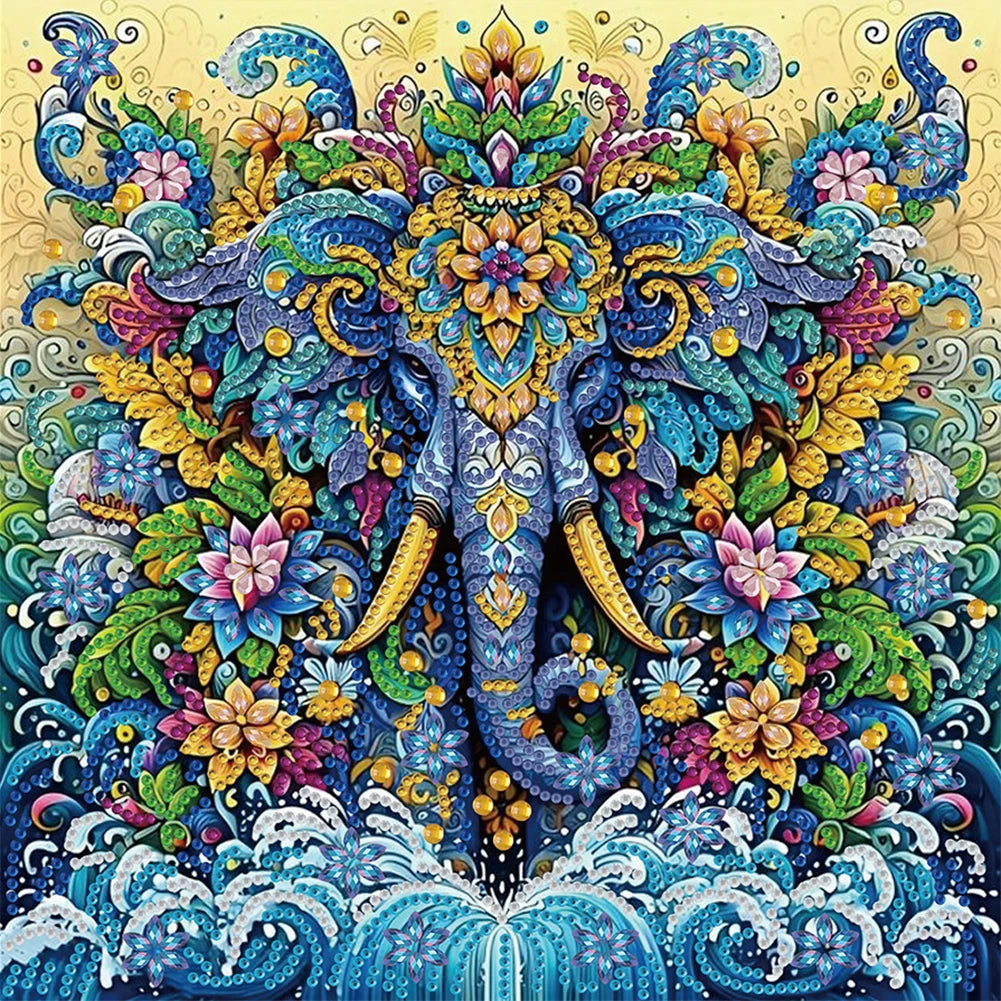 5D DIY Partial Special Shaped Drill Diamond Painting Kit Animal Decoration
