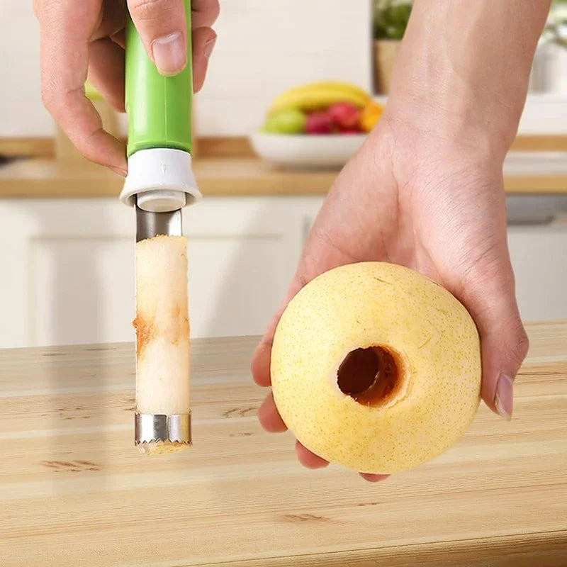 2-in-1 Apple Corer & Slicer - Christmas Baking Essentials for Holiday Desserts & Fruit Platters kitchen utensils