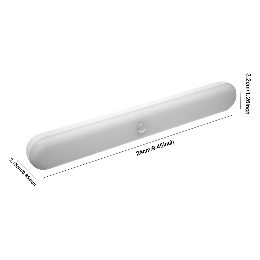 Wireless Mirror Vanity Lights Battery Operated LED Magnetic Cabinet Lights Adjustable Color Brightness & Angle for Home Bathroom