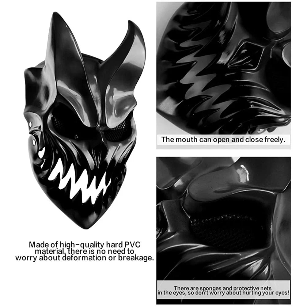 Mask with Movable Mouth Slaughter To Prevail Mask with Movable Mouth Cosplay Costume Music Party Deathcore Kid of Darkness Masks