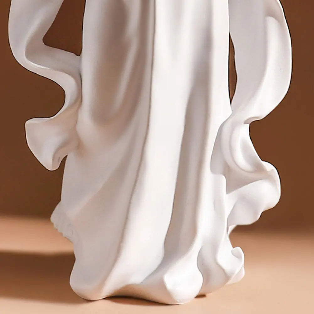 Praying Angel Figurine European Style Cute Angel Ornaments Waterproof Desktop Angel Decor Outdoor Garden Decor