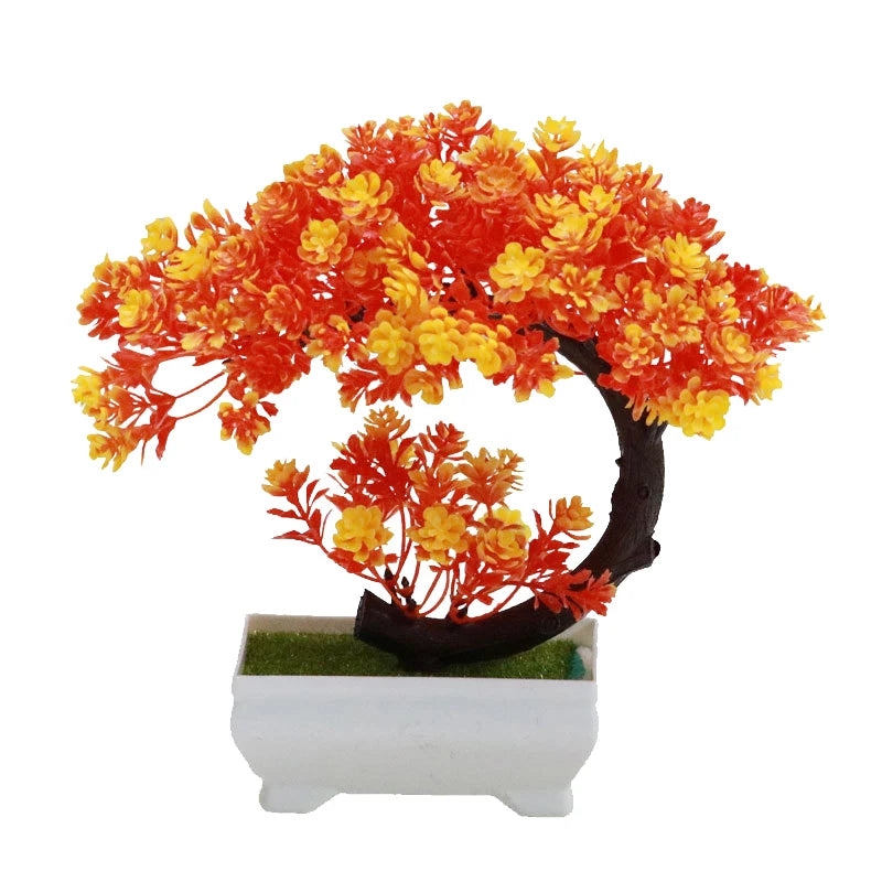 Simulation Fake Potted Bonsai Tree Artificial Plant DeskOrnament ArtificialPlant