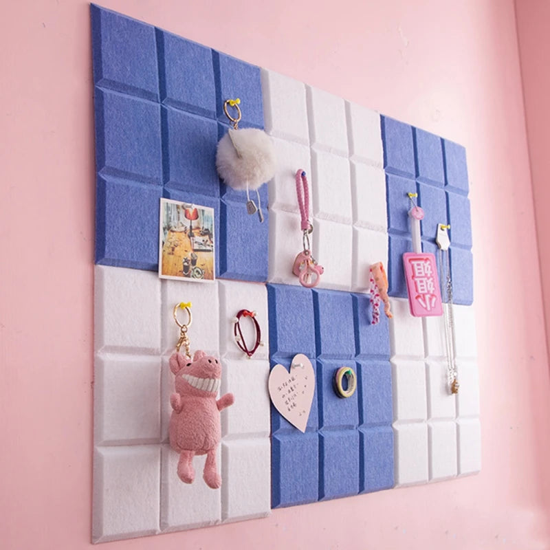 Creative Felt Letter Message Board Nordic Style Family Photo Wall Planning Schedule Board Information Display Office Home Decor