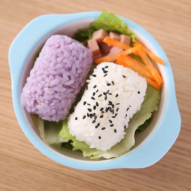 1 Set Kitchen Bento Onigiri Rice Ball Kits DIY Sushi Mold Maker New Food Press Non Stick Cylindrical Sushi Kit Tools