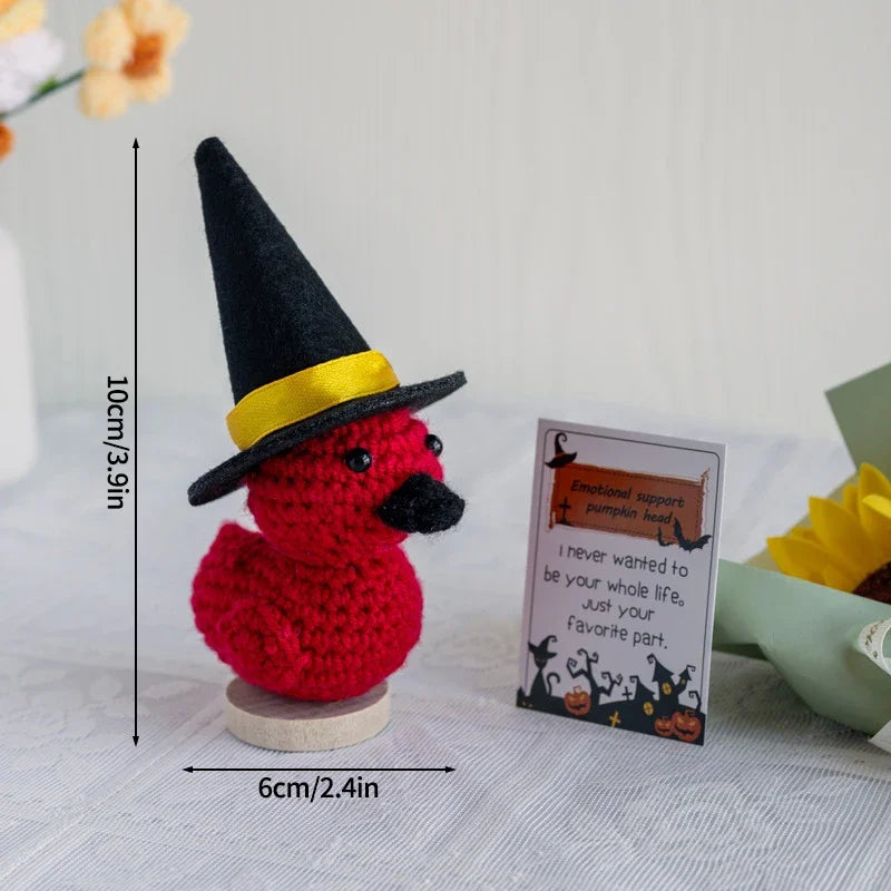 Halloween Pumpkins Crochet Punpkin Ghost Sunflower Desktop Ornament Decoration Halloweren Gift Potted Plant Summerween