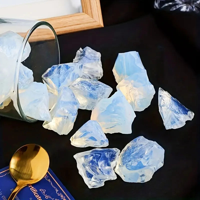 Opal Rough Stone - Handmade Jewelry Making Accessories, Aromatherapy Aesthetic Home Decor, Aromatherapy Healing Stones.